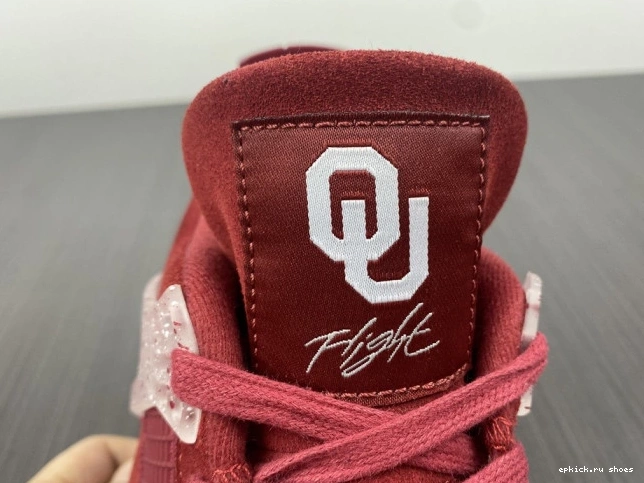 Cheap 4 PE Sooners Retro Oklahoma Jordan AJ4-904282 0819